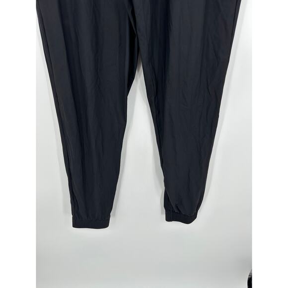 Adidas Golf Joggers‎ Men Medium Black Windbreaker Stretch Waist Workout Training - Picture 3 of 6